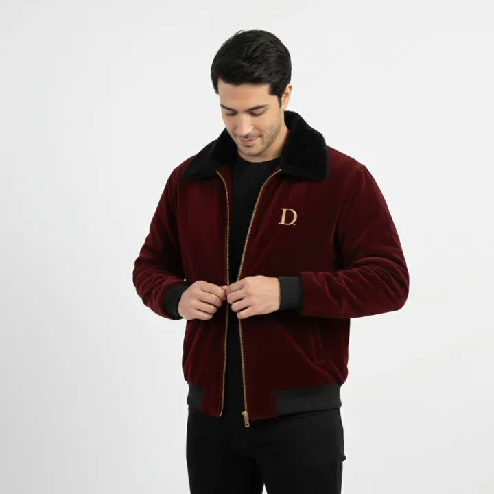Men’s Velvet Winter Jacket