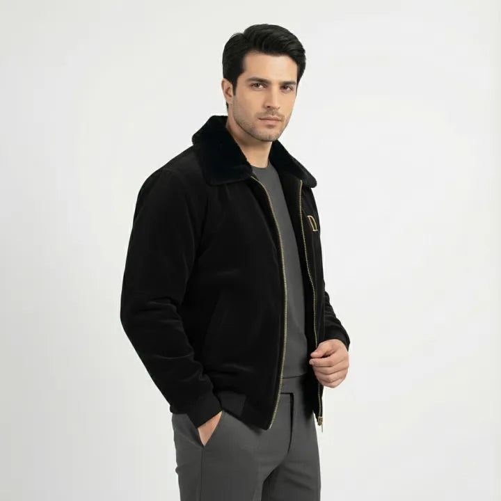 Men’s Velvet Winter Jacket