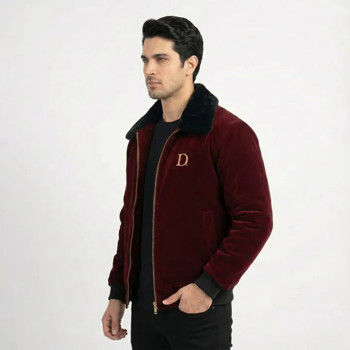 Men’s Velvet Winter Jacket